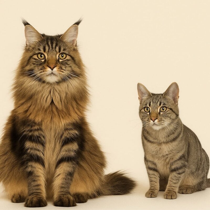 How To Tell The Difference Between A Maine Coon And Tabby
