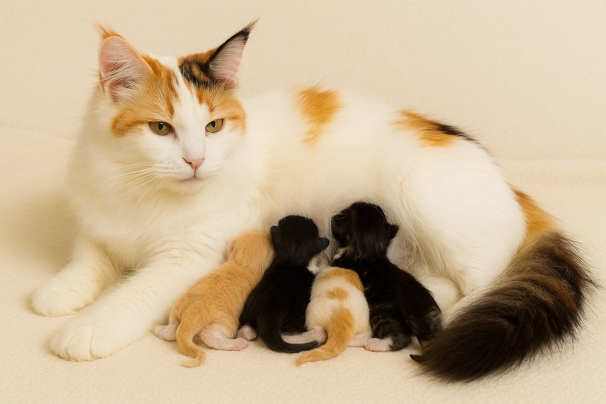 Maine Coon Pregnancy - Image Created by ChatGPT 1200x800cp